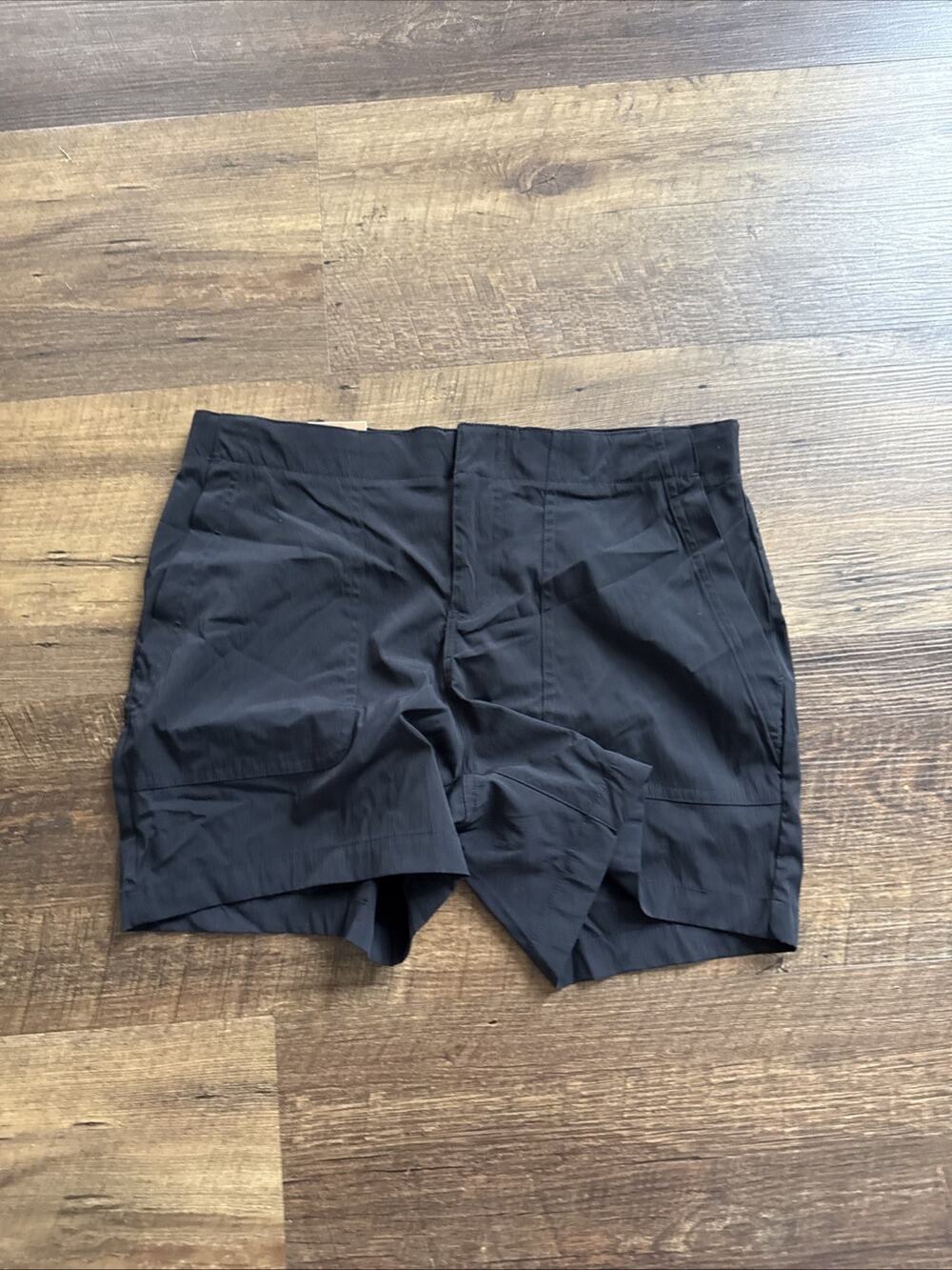 WOMEN EDDIE BAUER 2 WAY STRETCH WATER REPELLENT HIKER SHORT 5" INSEAM UPF 50! S